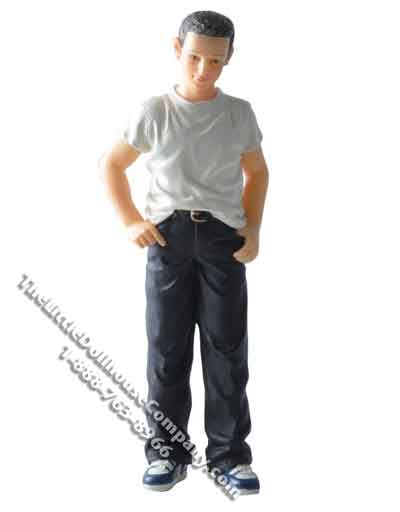 (image for) 1/12 Scale Bradley Resin Doll for Dollhouses