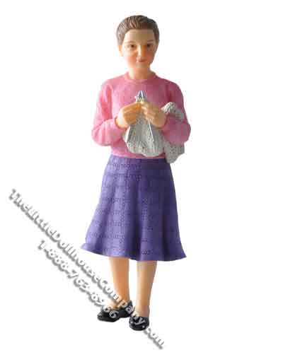 (image for) 1/12 Scale Irene Resin Doll for Dollhouses