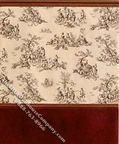 (image for) Dollhouse Scale Model Wallpaper 3 pc. Set