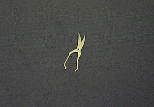 (image for) Miniature Poultry-Carving scissors