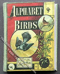 (image for) Miniature Book: 'Alphabet of Birds'