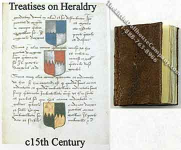 (image for) Miniature Book: 'Treatises on Heraldry Book'