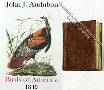 (image for) Miniature Book: 'Birds of America'