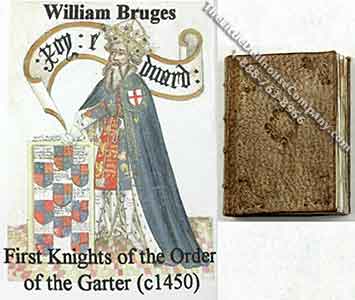 (image for) Miniature Book: 'First Knights of the Order of the Garter Book'