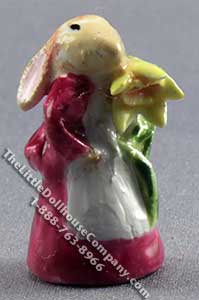 (image for) Rabbit Holding Flower