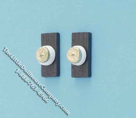 (image for) Miniature Non-Working Light Switches for Dollhouses (2 pieces)