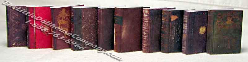 (image for) Miniature Reproduction Antique Books for Dollhouses #1