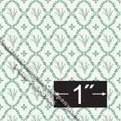 (image for) Dollhouse Scale Model Wallpaper Herb Garden