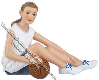 (image for) 1/12 Scale Anna Resin Doll for Dollhouses