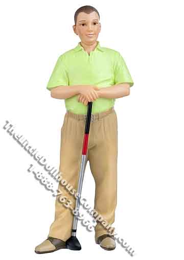 (image for) 1/12 Scale Ted Resin Doll for Dollhouses
