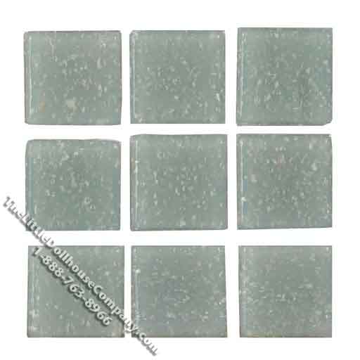 (image for) Miniature Grey Glass Mosaic Tile Sheet (Discontinued)