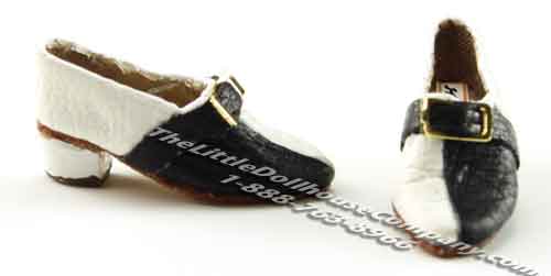 (image for) Miniature Leather Ladies Shoes by Judith Blondell for Dollhouses