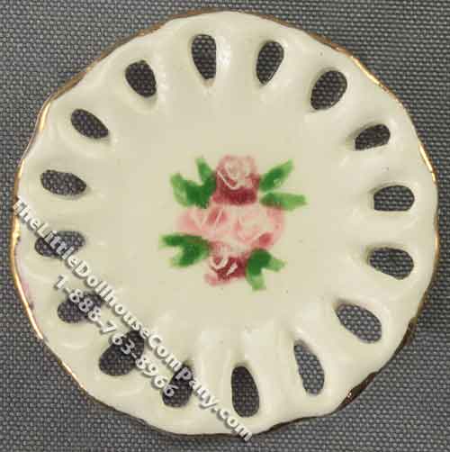 (image for) Miniature Decorative Plate for Dollhouses by Janice Crawley