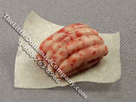 (image for) 1/2 Scale Miniature Sausages by Charlotte Willmott