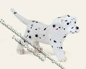 (image for) Dollhouse Scale Model Dalmatian Puppy