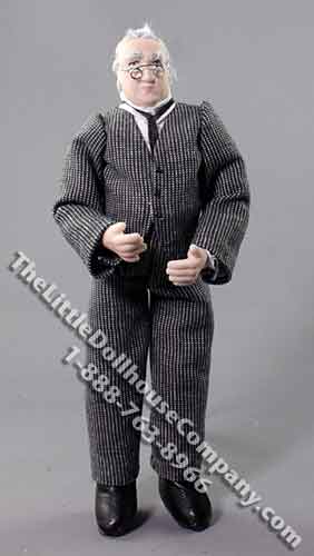 (image for) Older Man 'Alfred' in Suit by Patsy Thomas for Dollhouses