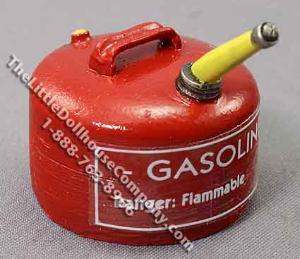 (image for) Dollhouse Scale Model Gallon Gasoline Can