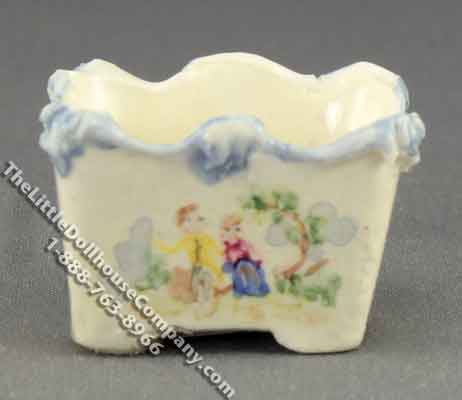 (image for) Miniature Rectangular Ceramic Bowl by Veronique Cornish