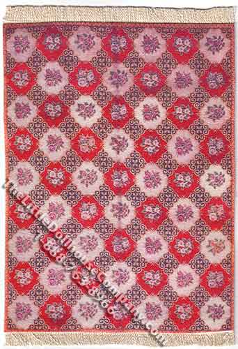 (image for) Dollhouse Scale Model Rectangular Rug