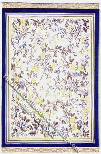 (image for) Miniature Rectangular Rug for Dollhouses