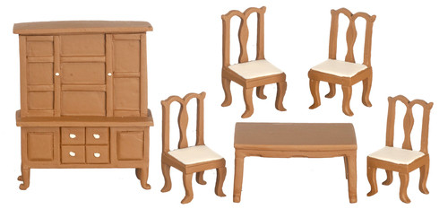 (image for) 1/2 Scale Six Piece Dining Room Set for Dollhouses