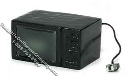(image for) Dollhouse Scale Model Microwave Oven