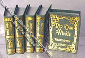 (image for) Miniature Reproduction Irving Washington Books for Dollhouses
