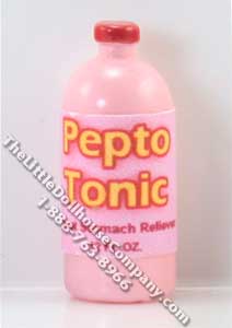 (image for) Miniature Bottle of Stomach Remedy/Pepto Tonic