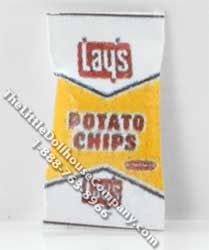 (image for) Dollhouse 1/2 Scale Model Replica Bag of Potato Chips