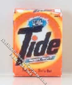 (image for) Miniature Half Scale Replica Laundry Detergent for Dollhouses