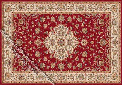 (image for) Miniature Traditional Small Rug for Dollhouses