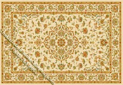 (image for) Dollhouse Scale Model Traditional Rug