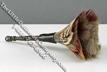 (image for) Dollhouse Scale Model Feather Duster