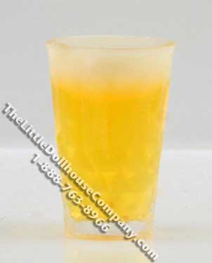 (image for) Dollhouse Scale Model Glass of Light Beer