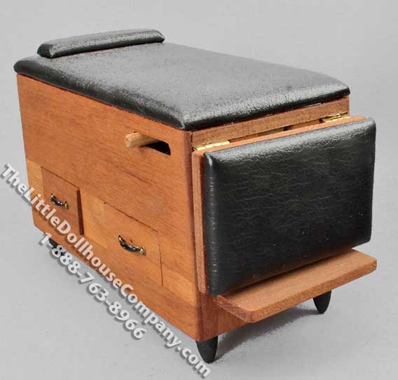 (image for) Dollhouse Scale Model Wooden Examination Table