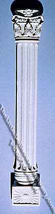(image for) Dollhouse Scale Model Decorative Column