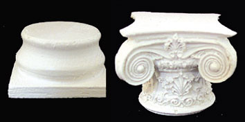 (image for) Dollhouse Scale Model Column Set