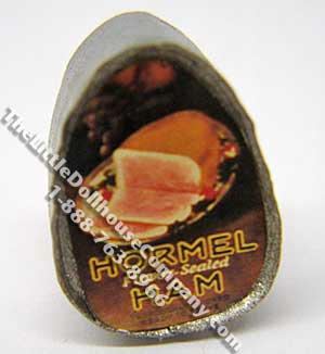 (image for) Dollhouse Scale Model Can of Ham